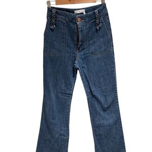 SEE BY CHLOE medium blue high waist jeans - size 27